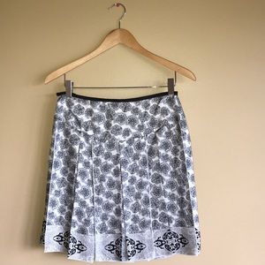 White House Black Market silk skirt